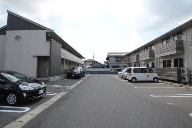 ステラ　A棟の駐車場