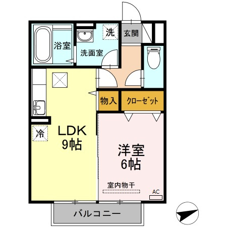 ステラ　A棟の間取り
