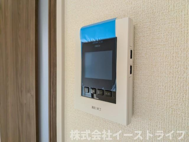 【新築戸建】　いわき市若葉台2丁目第5　全2棟　長期優良住宅のセキュリティ|1号棟写真　お子さんのお留守番時など「知らない人が来たら出なくてもいい」と教育しておけば、防犯面でも格段に良くなります。