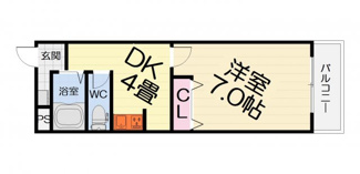 【間取り】 | サンフレール浜寺