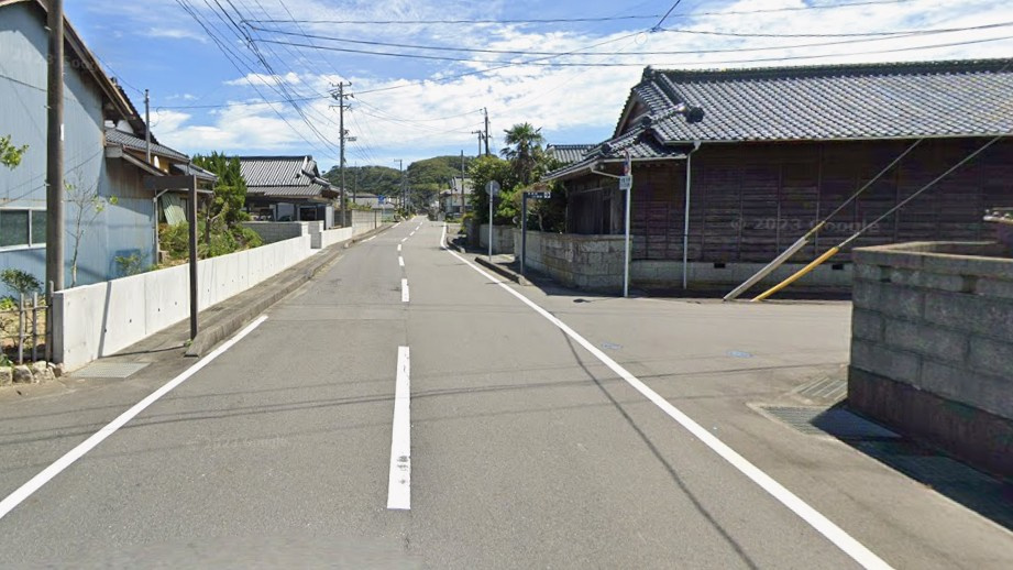 【新築戸建】　いわき市平沼ノ内第7　長期優良住宅　全1棟の前面道路含む現地写真|北東側9ｍ公道
