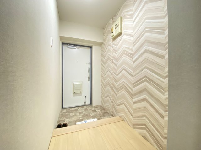 グリーンコーポ川越の玄関