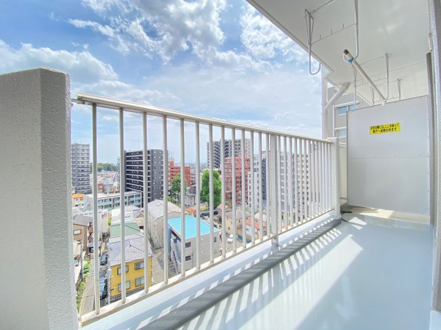 グリーンコーポ川越のバルコニー