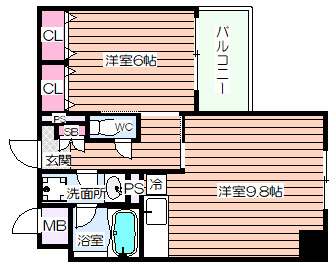 【間取り】 | グランシャリオ・モア