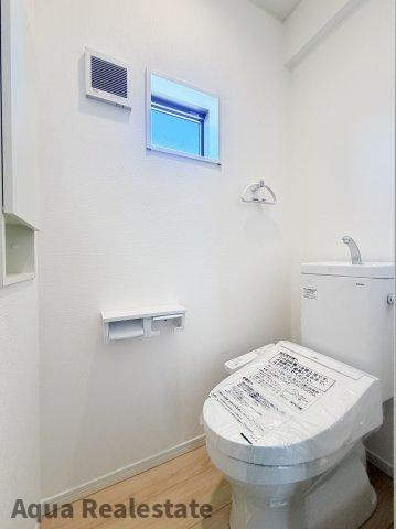 クレイドルガーデン板野町大寺第四のトイレ|シンプルで使いやすいトイレです