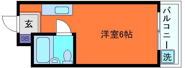 神栄ハイツの間取り