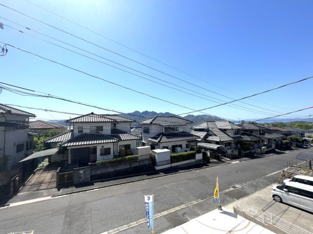 福面2丁目カーサヴェルディ一戸建ての展望|バルコニーからの眺望です、宮島も望めます