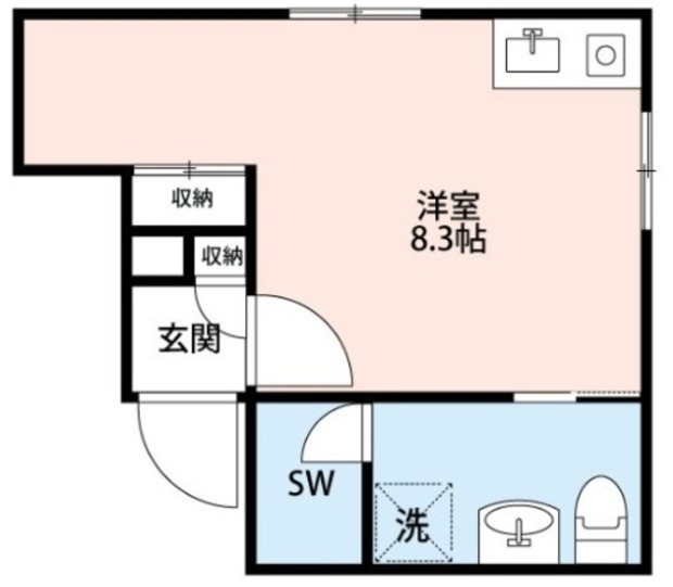 豊島区東池袋５丁目のアパート