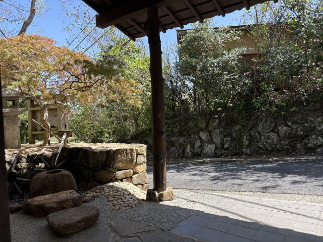 河津町　桜坂温泉別荘地のエントランス