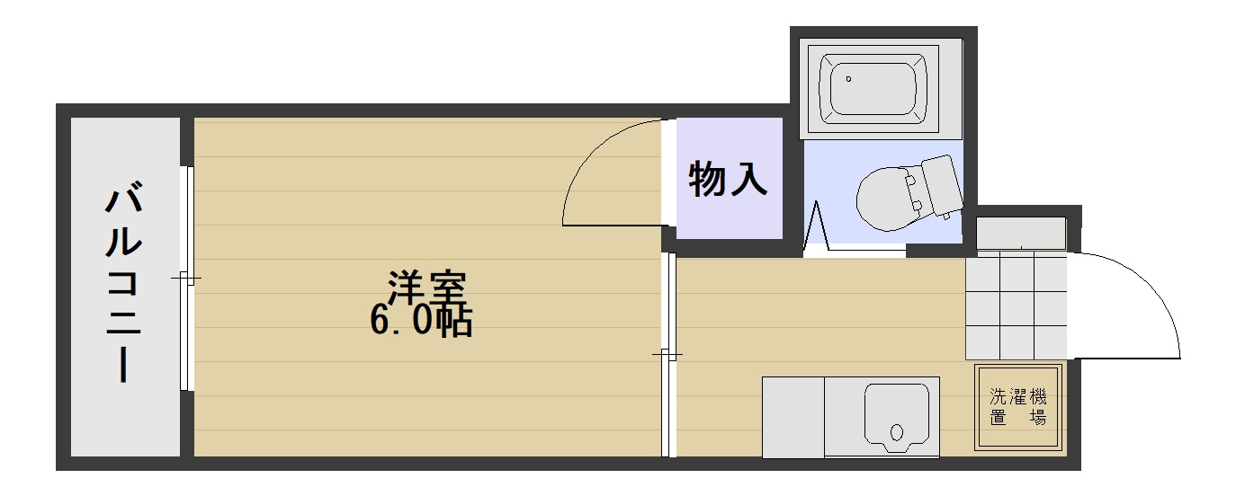 サンジェルマン中納言の間取り