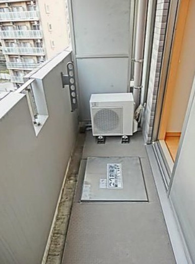 プレール東神田のバルコニー