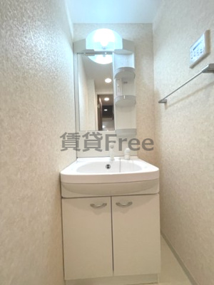 【独立洗面台】 | Luxe深江橋　仲介手数料無料