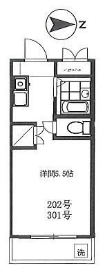 メゾンプリヴェの間取り