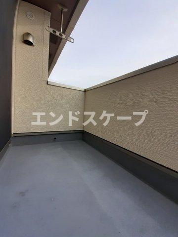 カッツェ＆ラッテ　Ⅰのバルコニー|高崎、前橋のお部屋探しはエンドスケープまで！お客様の理想お聞かせ下さい♪