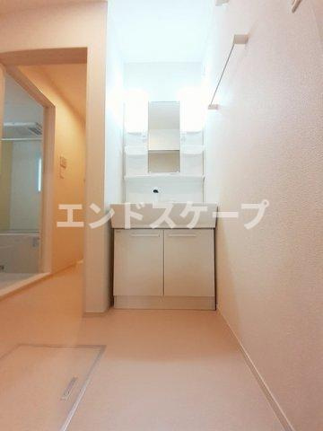 カッツェ＆ラッテ　Ⅰの洗面所|高崎、前橋のお部屋探しはエンドスケープまで！お客様の理想お聞かせ下さい♪