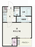 狭山市鵜ノ木のアパートの画像