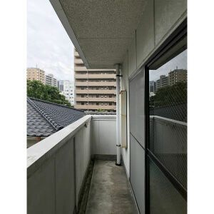 ベレッツア南天神のバルコニー