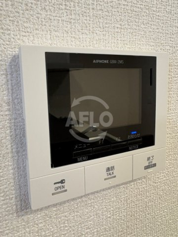 PassaroGrande墨江EASTのセキュリティ|PassaroGrande墨江EAST　モニター付きインターホン