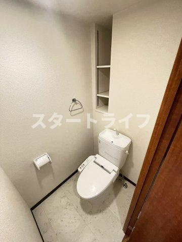 大阪市淀川区木川東３丁目の賃貸マンションのトイレ