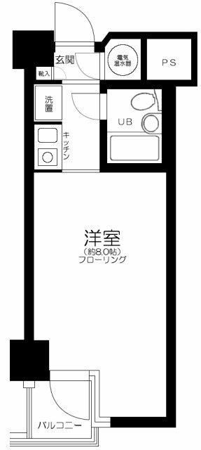 池袋シティハイツの間取り