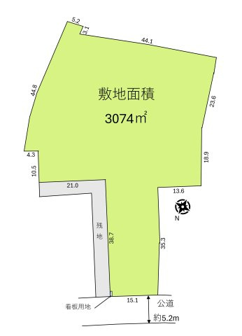 土地 狭山市北入曽