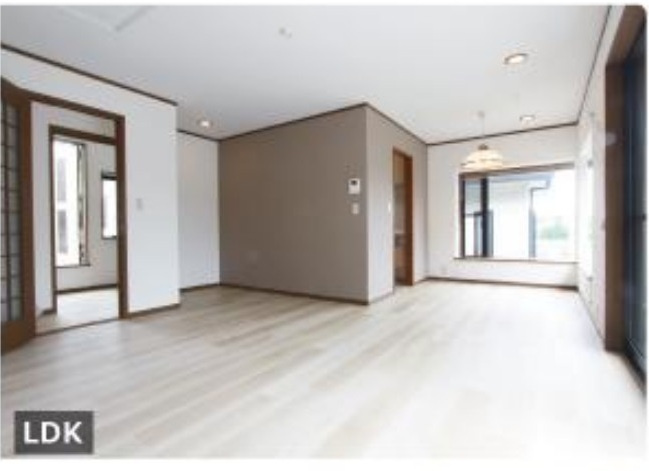 藤沢市湘南台７丁目　中古戸建　38.60坪の区画図