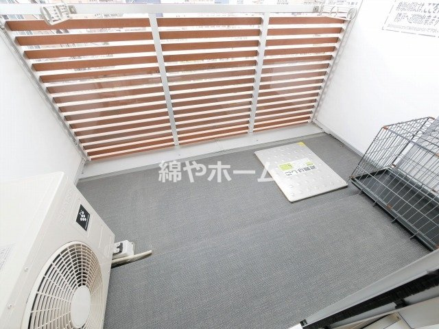 Felis北堀江のバルコニー|開放的で明るい空間を演出してくれるバルコニーです