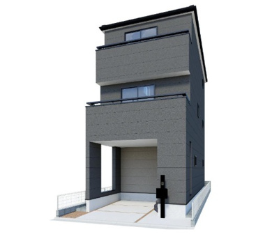 【完成予想図】 | Livele Garden.S大阪市東住吉区住道矢田23期 | 東住吉区住道矢田6丁目に限定1棟誕生！長期優良住宅／耐震構造／住宅性能評価W取得予定。