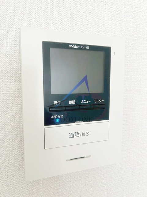 OJ HILLS FIRSTのセキュリティ|モニター付きインターホンです。