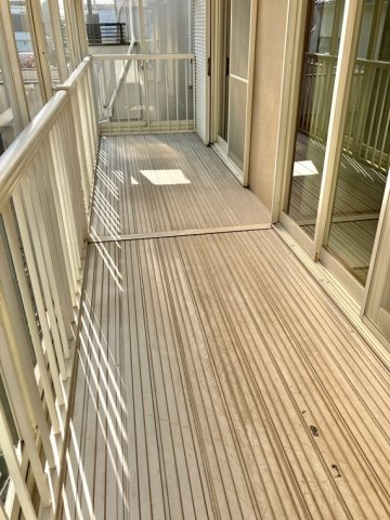 上鷺宮戸建のバルコニー