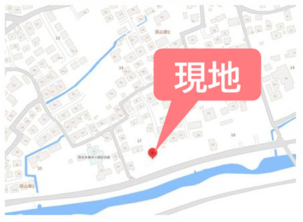よかタウン／東区沼山津2丁目1期／３号棟の地図