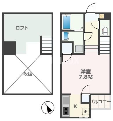 La.Class上熊本Northの間取り