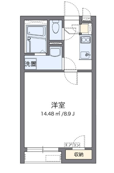 レオネクストクレールウィンの間取り