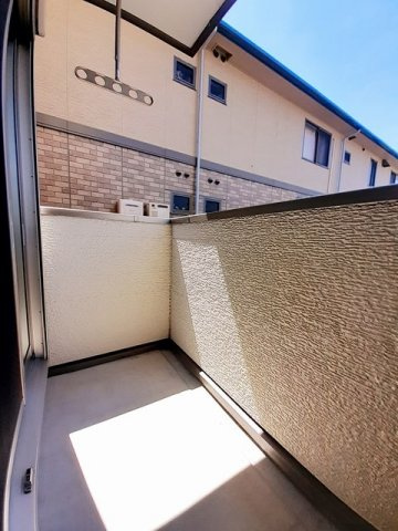 ガーデン　宮のバルコニー|バルコニー付きです