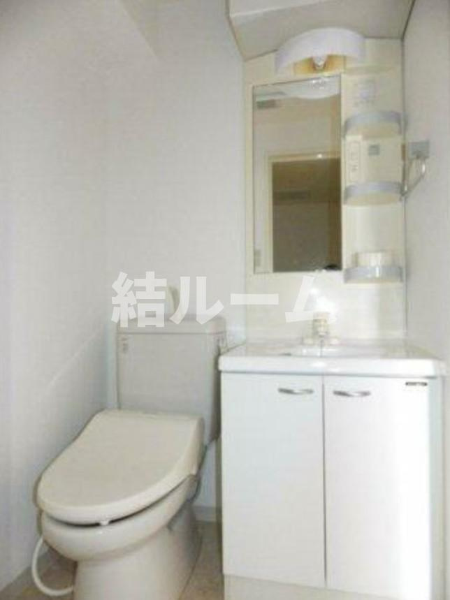 豊島区池袋１丁目の賃貸マンションの洗面所