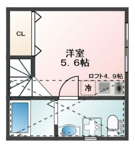 【間取り】 | Glanz西荻北