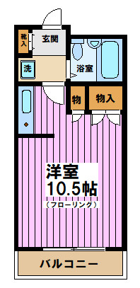 セブンヴィレッジの間取り