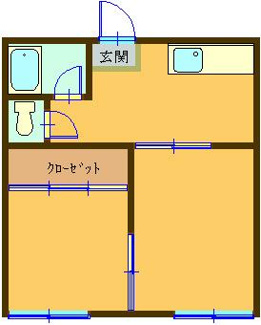 【間取り】 | ハイツR＆Y東石岡Ｃ棟
