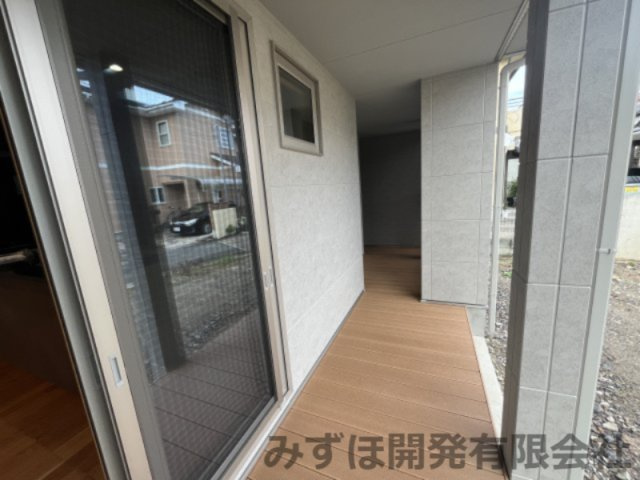 山形市緑町２丁目の新築一戸建のその他|9/11　テラス外側