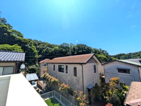 新築　自然溢れる住環境　４LDK＋ファミリースペースの展望|山々を臨む