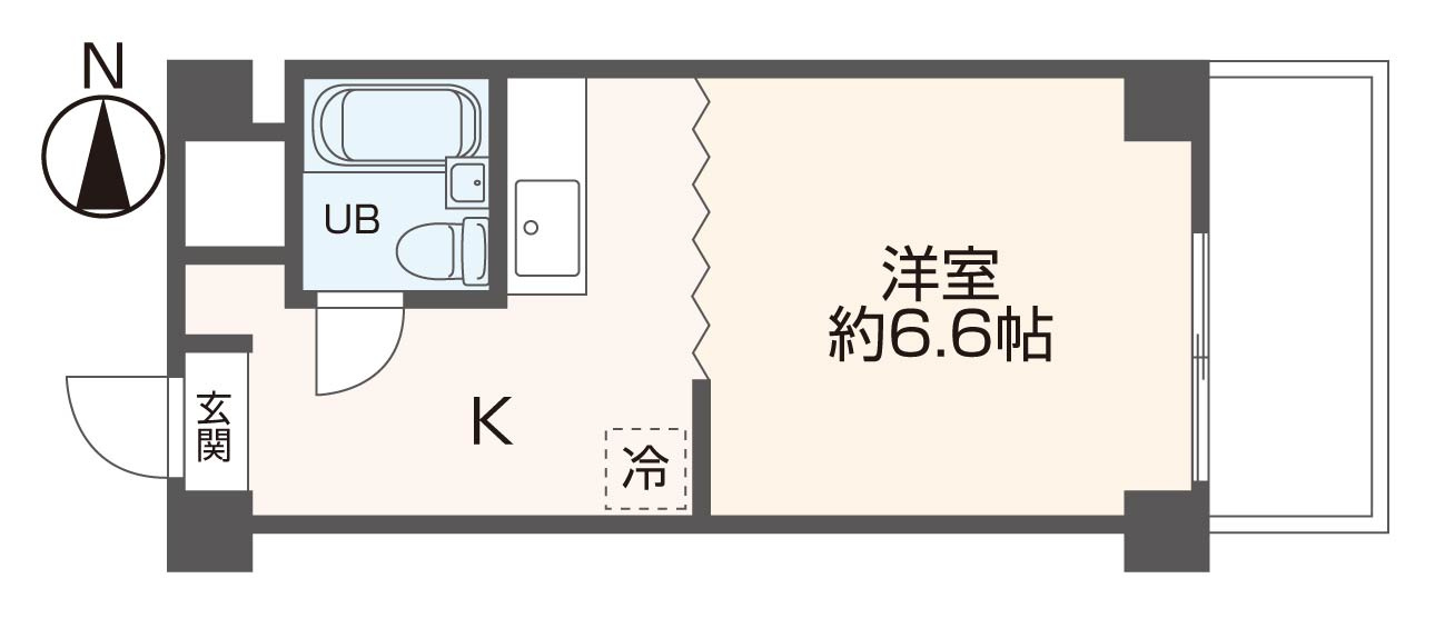 レジデンスやまびこの間取り