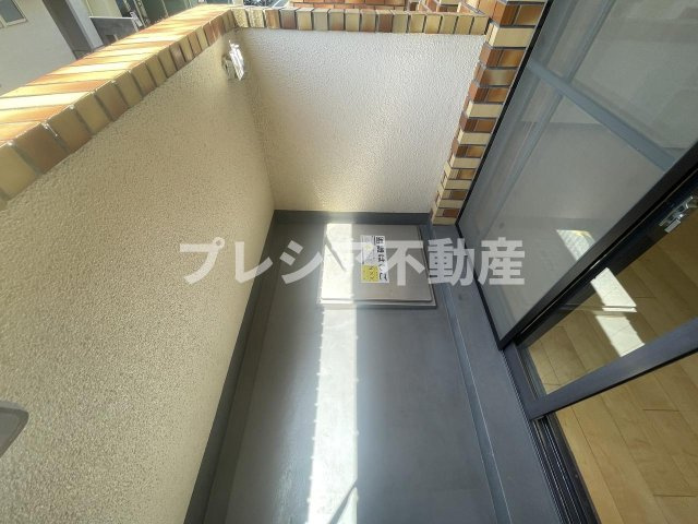 モナーク甲子園のバルコニー