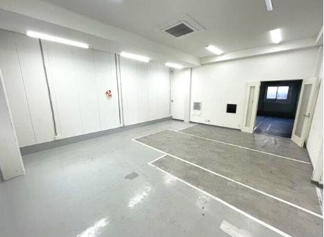 今川３丁目貸工場の内装