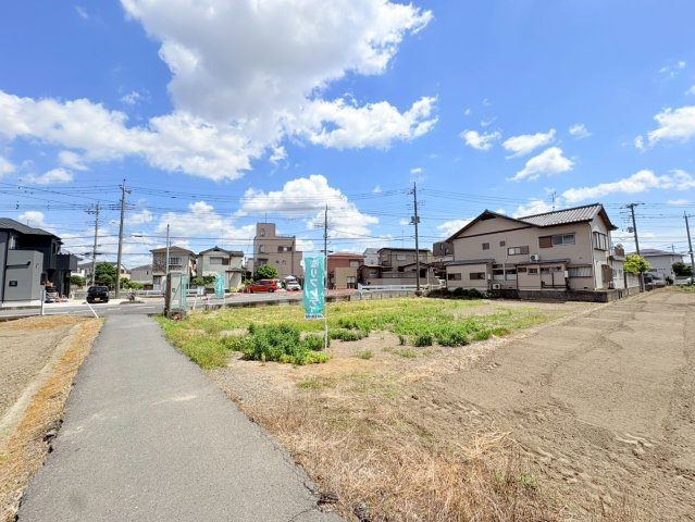 川越市山田　建築条件なし売地　東武東上線『川越駅』バス13分　【山田小学区】