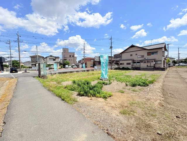 川越市山田　建築条件なし売地　東武東上線『川越駅』バス13分　【山田小学区】の外観