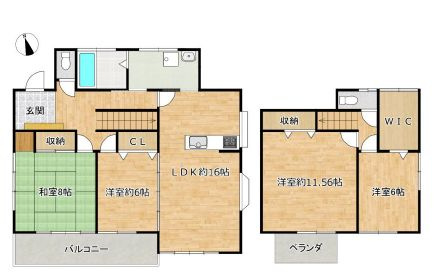壬生町安塚の間取り