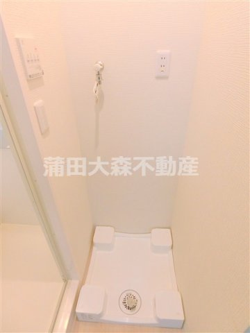 サンエール平和島Bの設備|洗濯機置き場