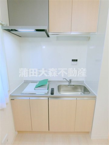 サンエール平和島Bのキッチン|2口IHシステムキッチン