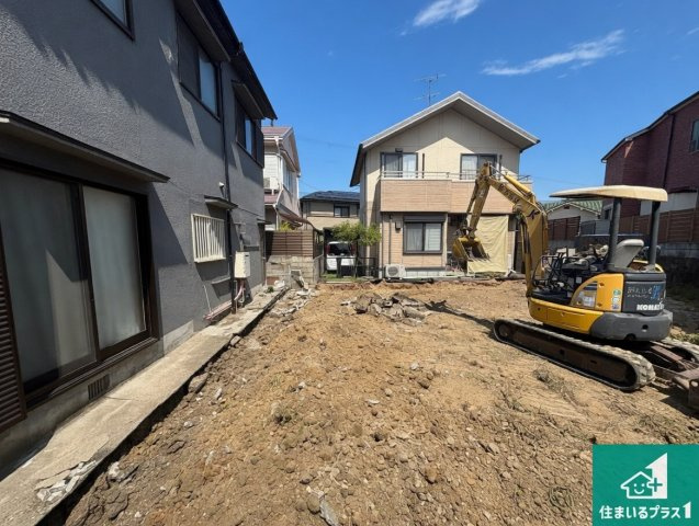 堺市東区高松　第5期　新築一戸建ての外観|現在の進捗状況です！順調に作業進行中、完成が待ち遠しいです！詳細の間取り等、お気軽にお問い合わせください！