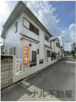 大東市緑が丘2丁目　中古戸建の前面道路含む現地写真|前面道路含む現地写真です